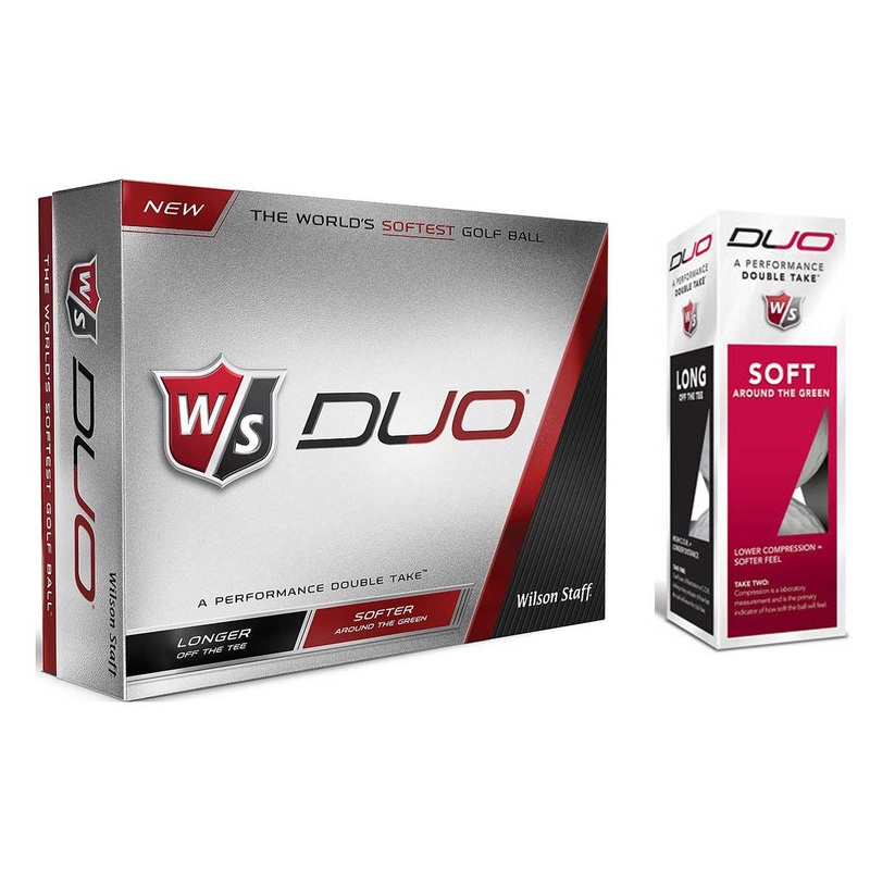 WILSON STAFF DUO II GOLF BALL DOZEN BOX
