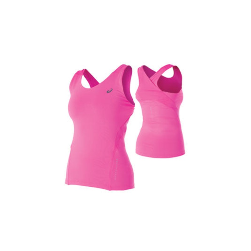 ASICS WMNS TANK TOP PINK GLOW|PINK|S|M|L|XL