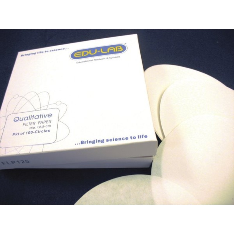 Filter Paper, Circles, 11cm dia (Pack 100)
