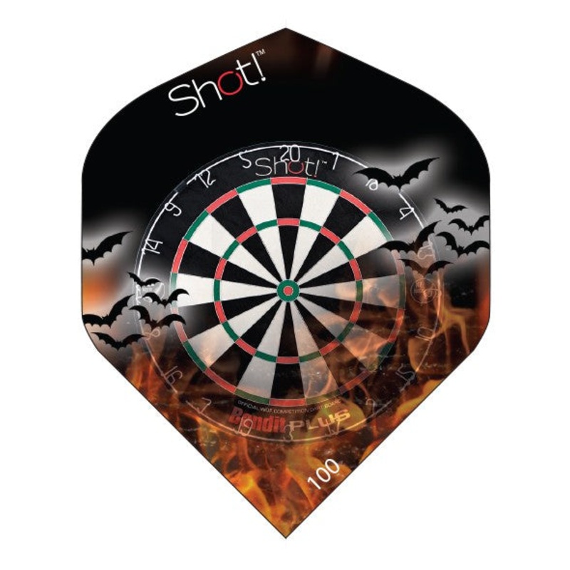 SHOT! DARTBOARD FIRE FLIGHT DART FLIGHTS