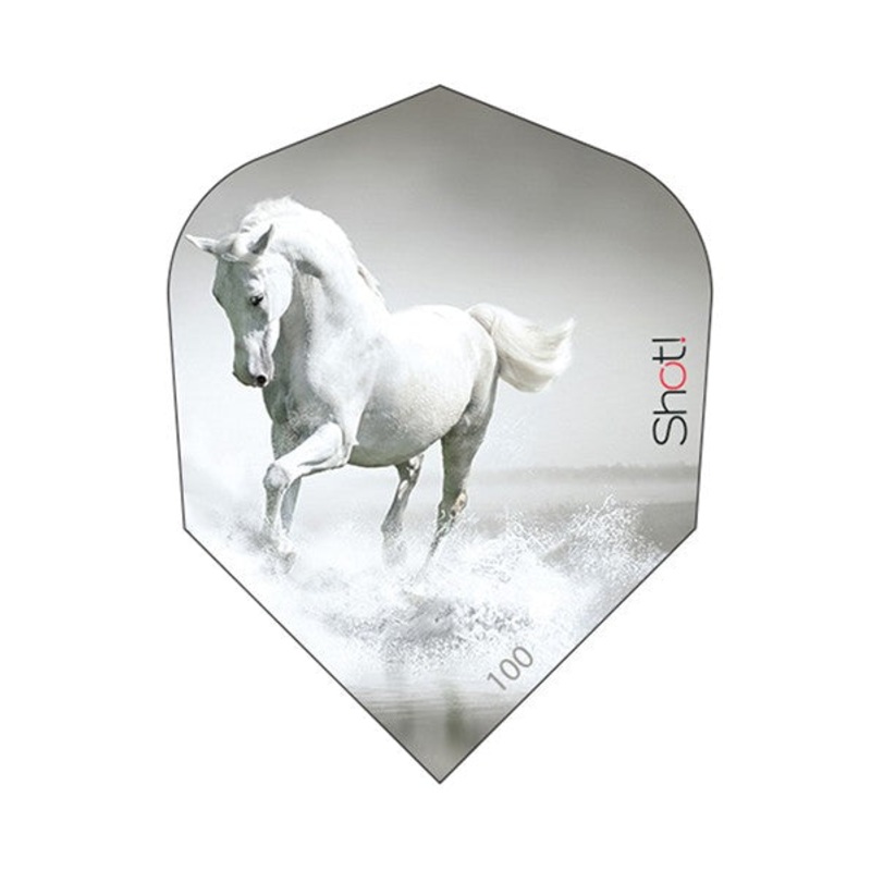 SHOT! WHITE HORSE No6 SHAPE DART FLIGHT