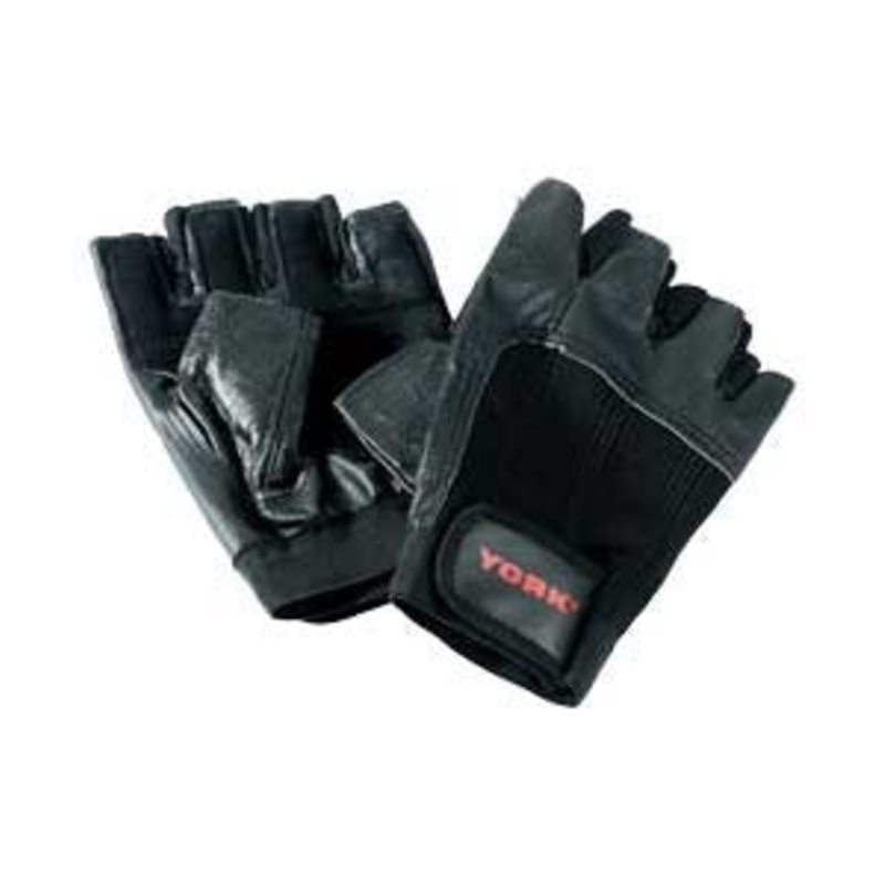 YORK LEATHER WEIGHTLIFTING GLOVES