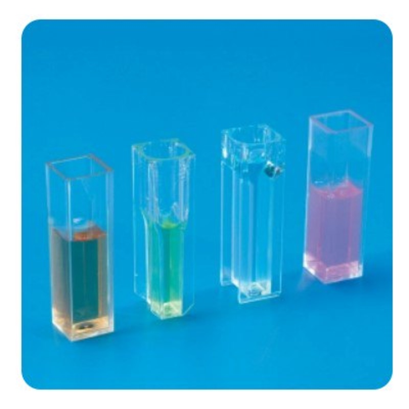 Cuvette, Visible, PS, Semi-micro, 12x12x45mm, 2.5ml (Pack 100)