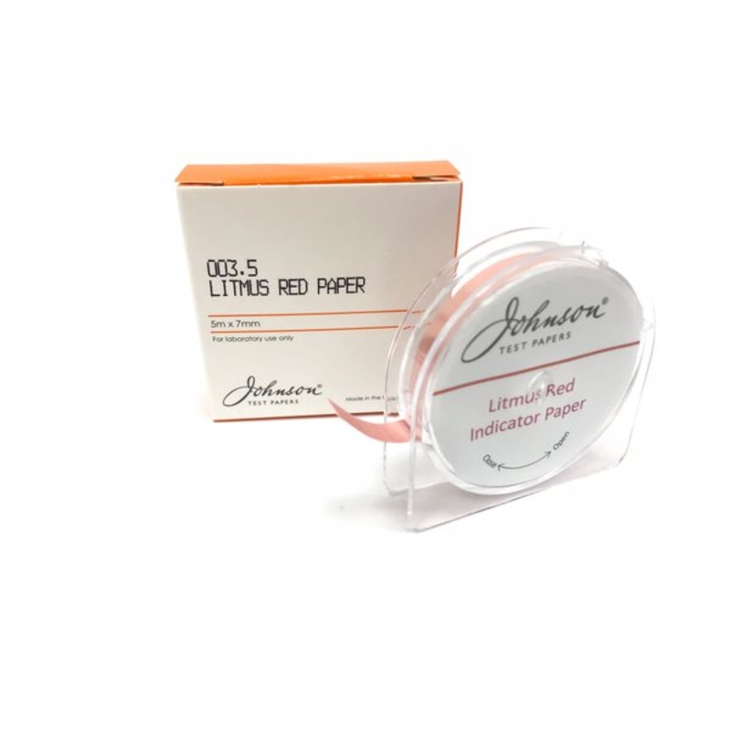 Litmus Paper, Red (Alkali Test) 4.3-8.1, Book(20 leaves) (Scichem) (Pack 10)