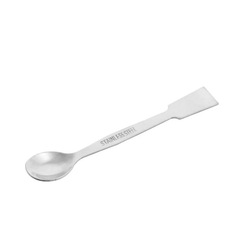 Spatula, Spoon End, Stainless Steel, 200mm (Pack of 10)