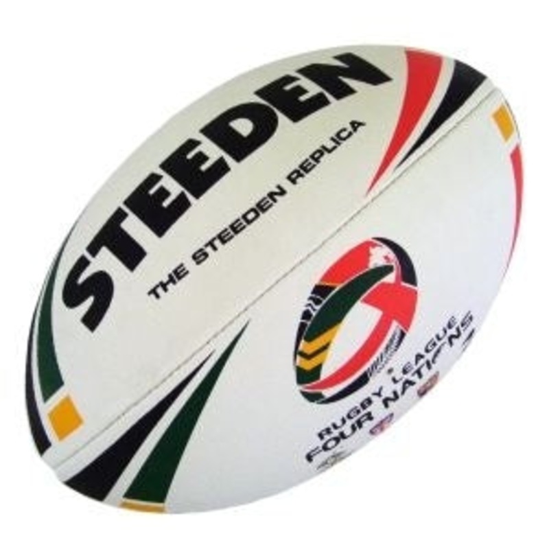 STEEDEN 4 NATIONS RUGBY LEAGUE BALL