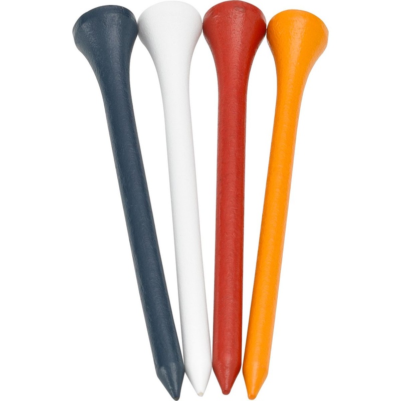 BROSNAN 2 1/8 WOODEN TEES MIXED COLOUR