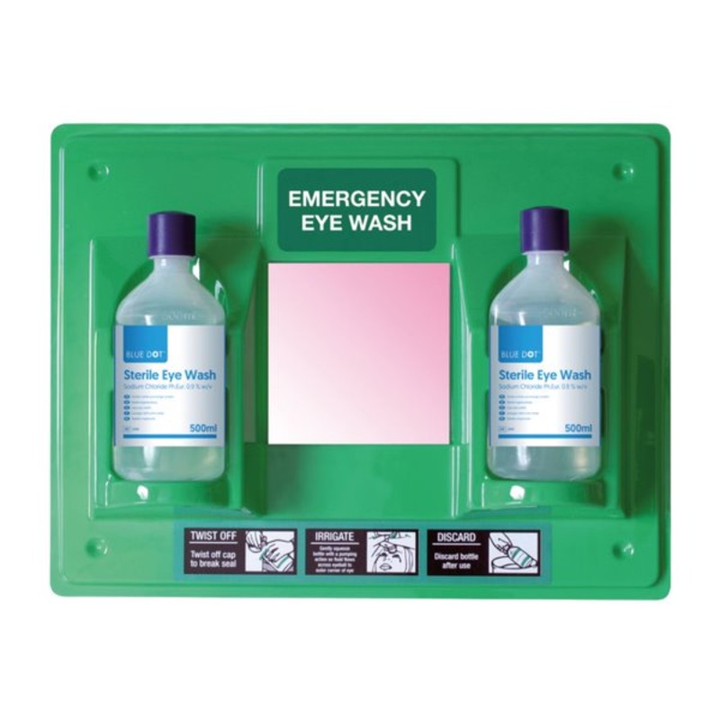 Eye, Wash, Station, C, W, X, Ml, W-500ml Sterile Saline (Each)
