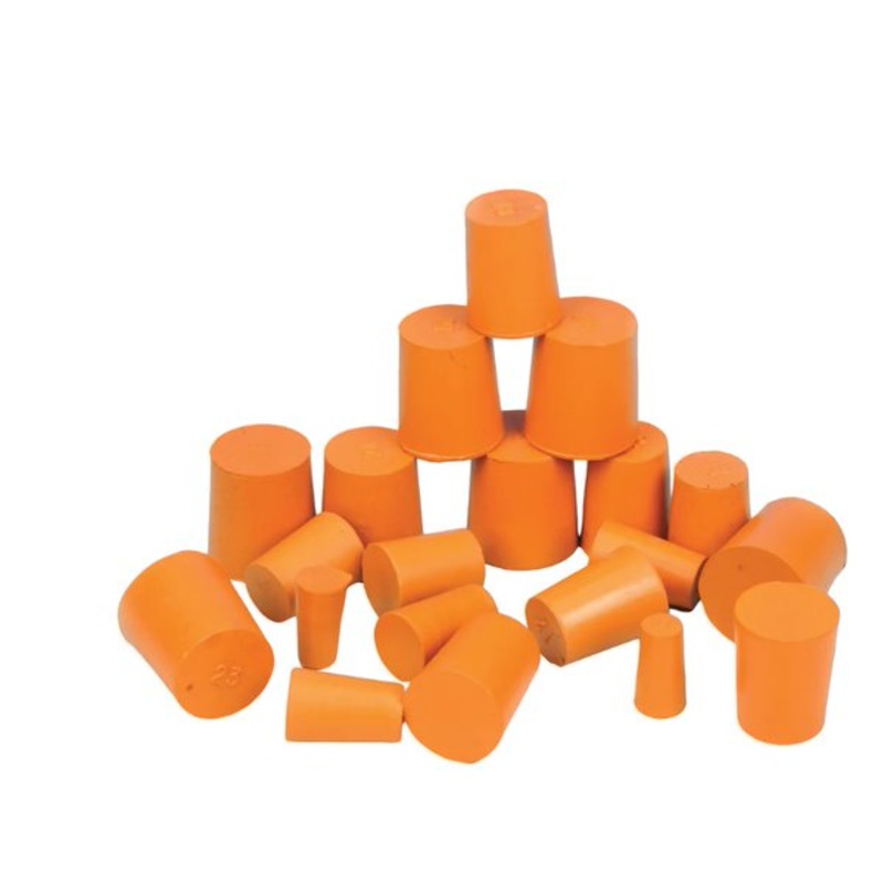 Rubber Stopper Solid  (Mixed Bag of 50)
