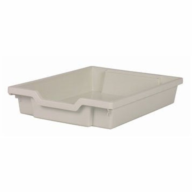 Shallow F1 Tray Light Grey 427x312x75mm  (Each)