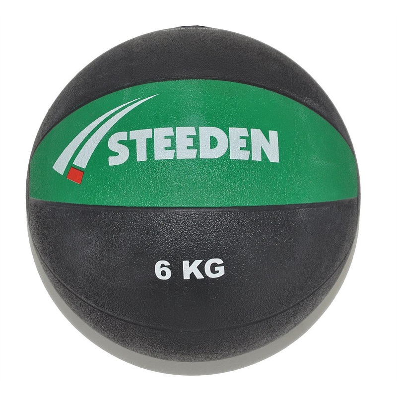 STEEDEN RUBBER MEDICINE BALL 6 KG