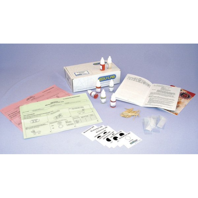 Blood Typing Kit, Simulated – Edulab (Each)