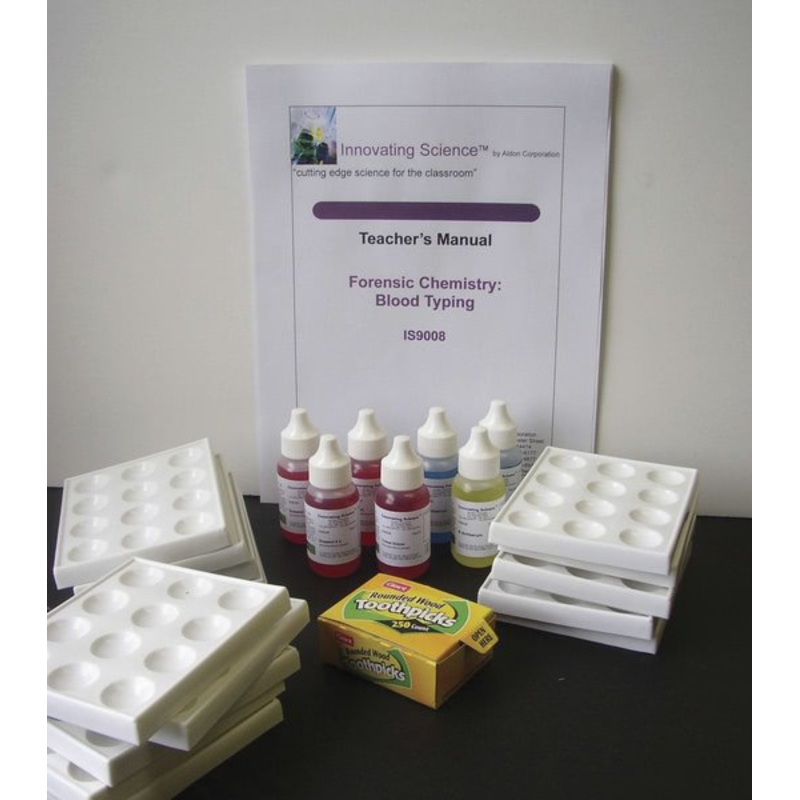 Forensic Chemistry of Blood Types