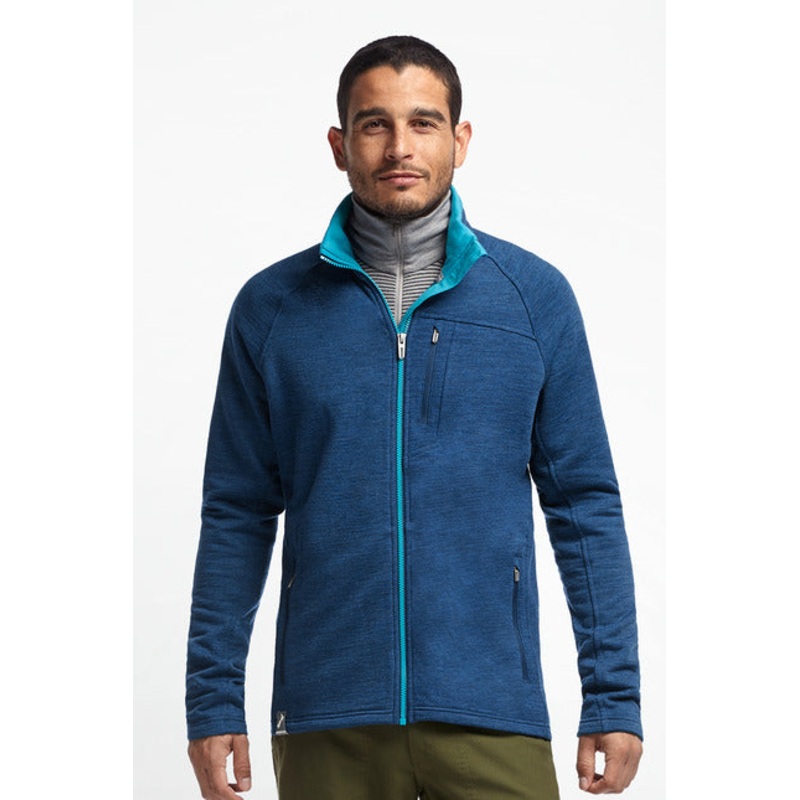 ICEBREAKER MENS SIERRA LS ZIP EX