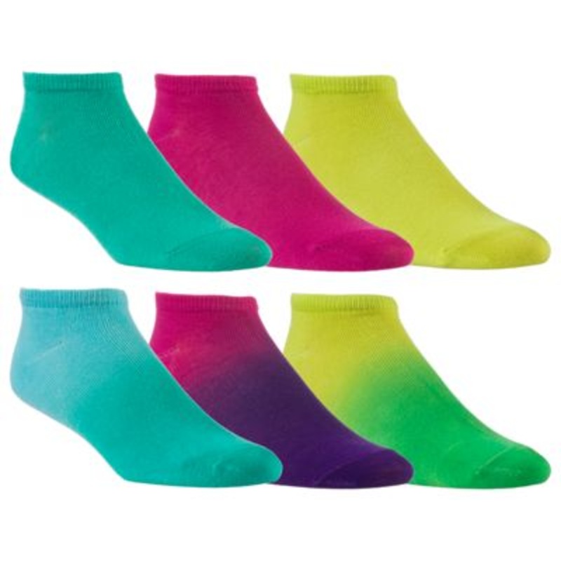 SOFSOLE LITE NO SHOW WOMEN DIP DYE SOCKS