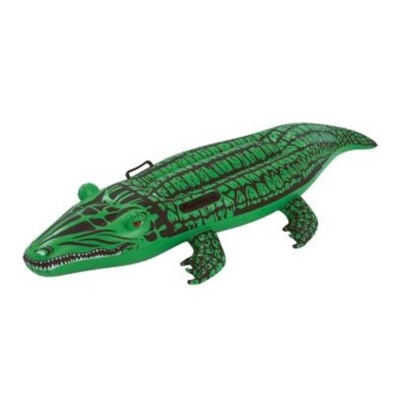 FUN CUTE CROCODILE INFLATABLE WATER RIDE