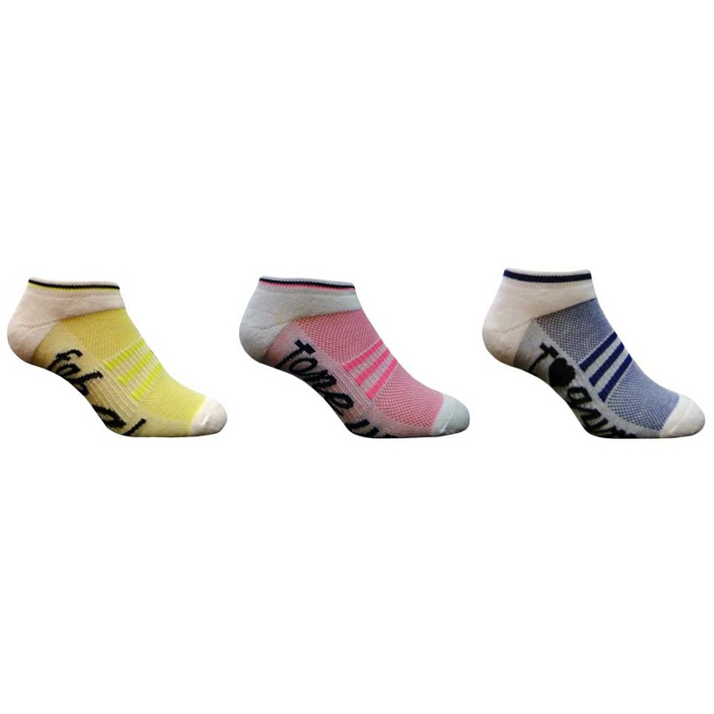 NZ SOCK Co WOMENS MESH SPORT SOCK 3 PACK