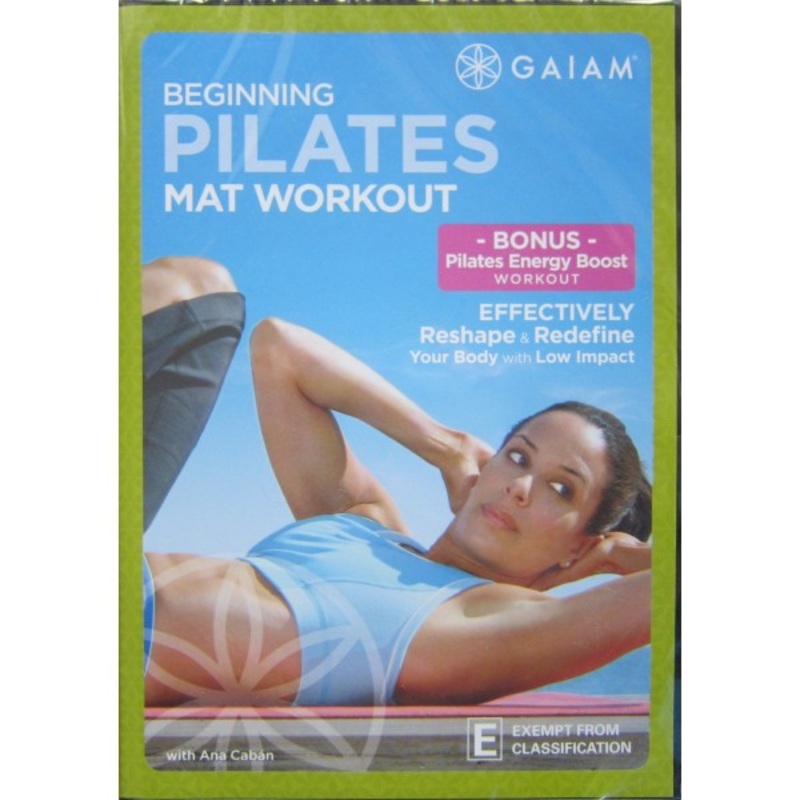 DVD BEGINNERS PILATES MAT WORKOUT