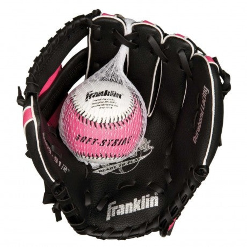 FRANKLIN FIELDFLEX 9.5 GLOVE & BALL R/H