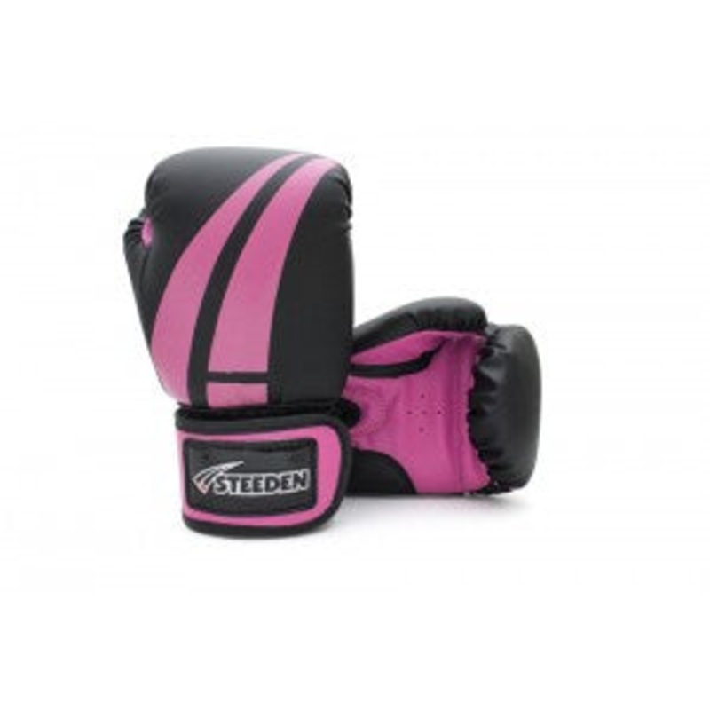 STEEDEN PRINCESS BOXING GLOVE|Blk/ Purple|10|12