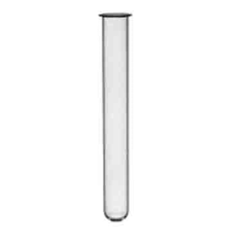 Test Tubes, Borosilicate 3.3, Rimmed, 10x75mm (Pack 100)