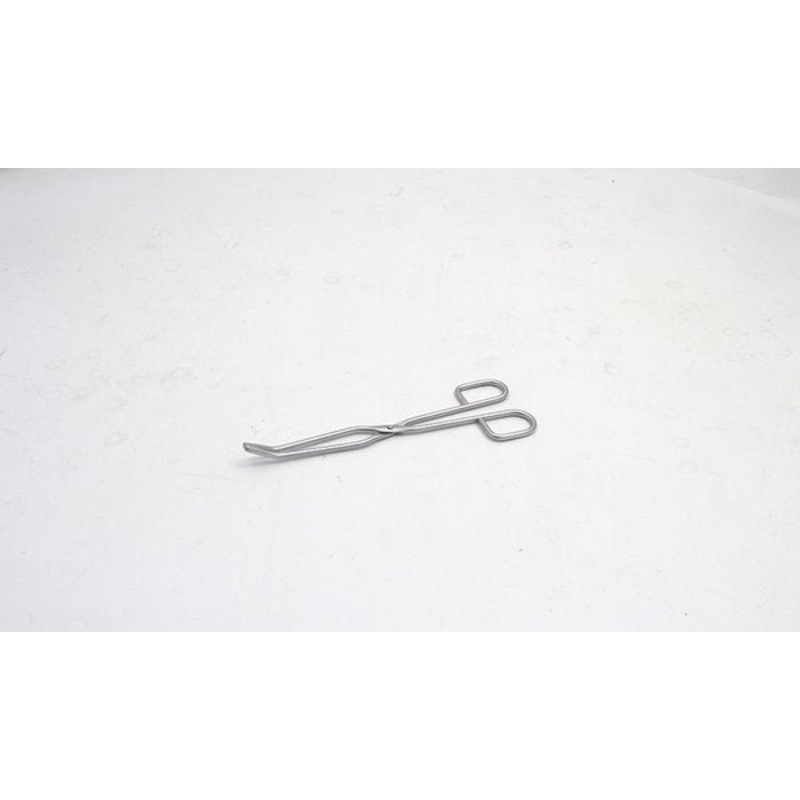 Tongs, Crucible, Stainless Steel, Straight, 200mm (Pack of 5)