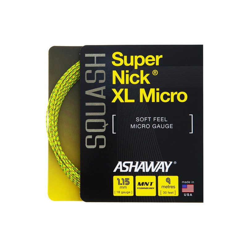 ASHAWAY SUPERNICK XL MICRO YELLOW STRING