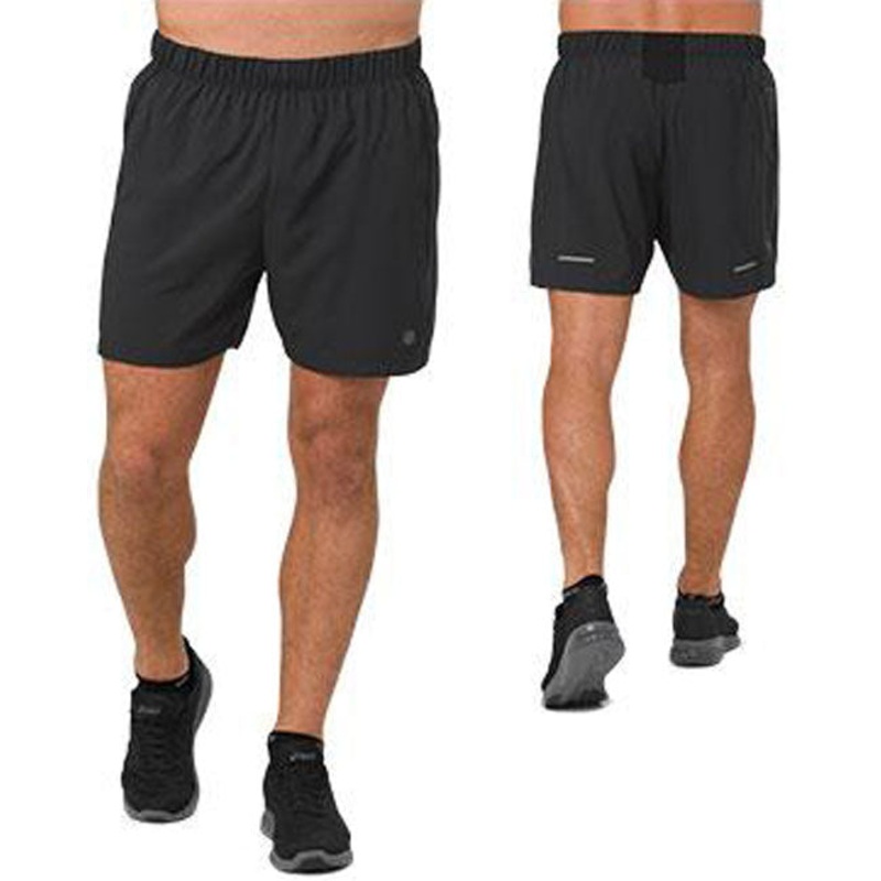 ASICS MENS ELITE 5  SHORT|BLK|BLU|M|L|XL