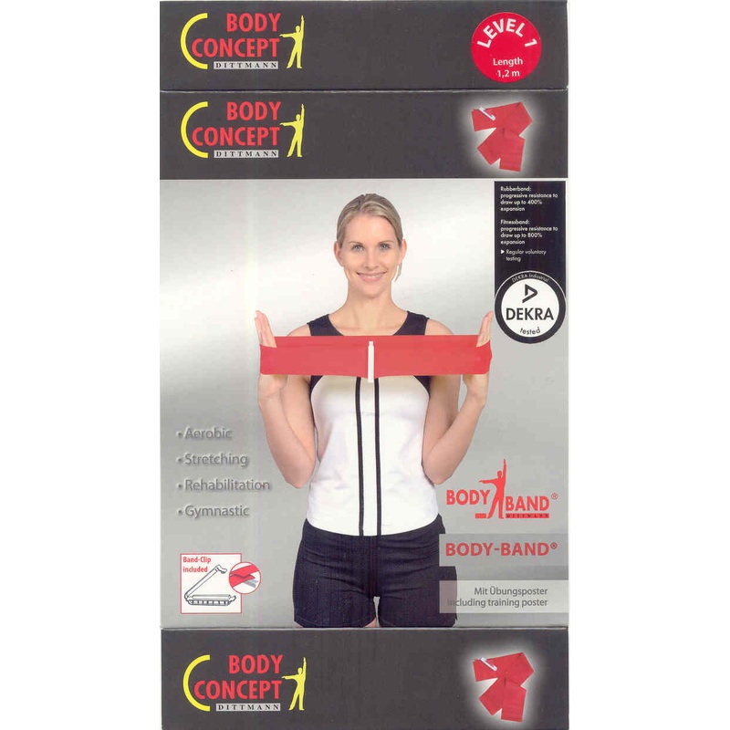 BODY CONCEPT BODY BAND 1.2m RED LIGHT