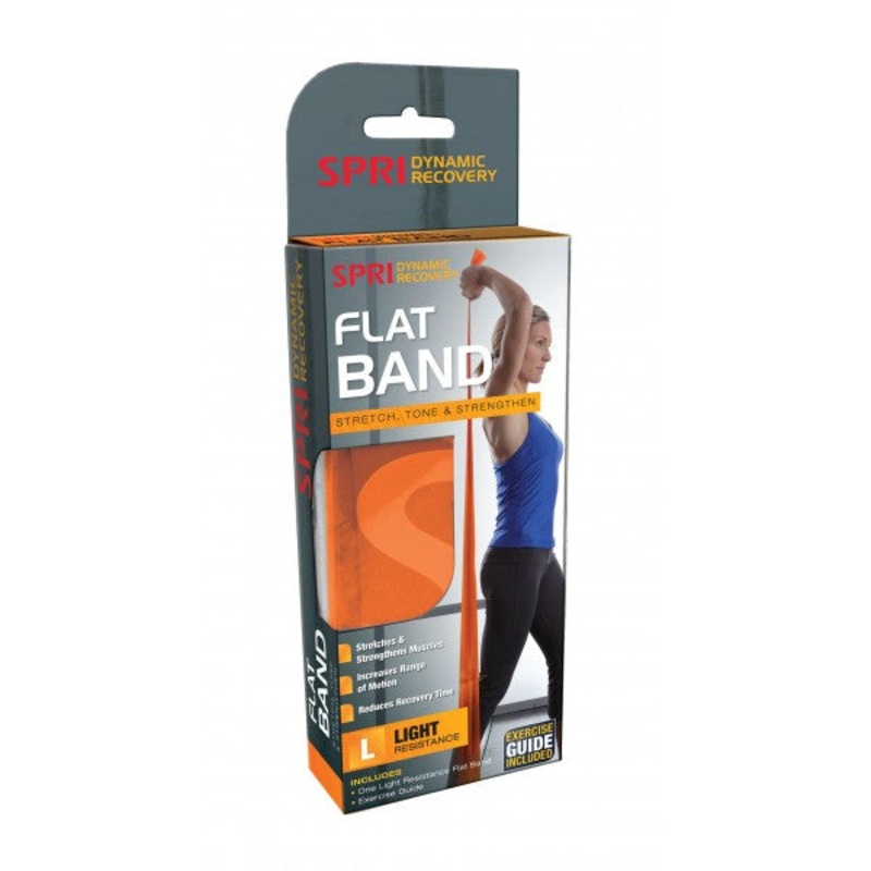 SPRI FITNESS RECOVERY FLAT BAND LIGHT