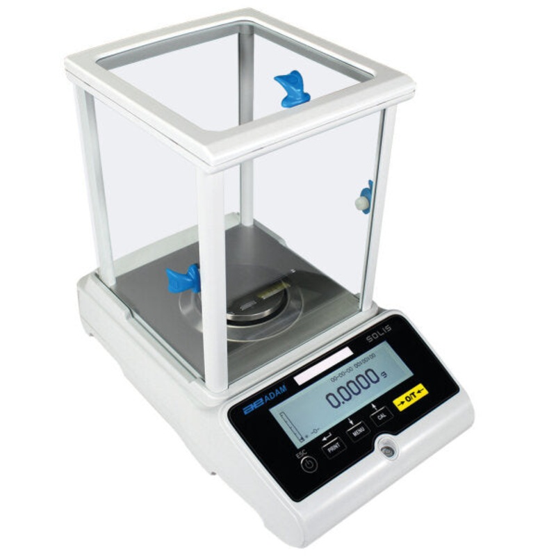 Adam Equipment Analytical Balance Solis SAB224i – 220g x 0.0001g Readability