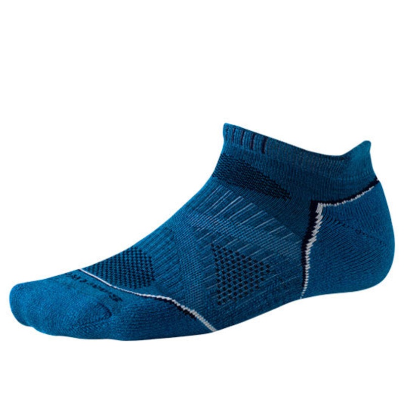 SMARTWOOL BLUE PhD RUN LIGHT MICRO SOCKS