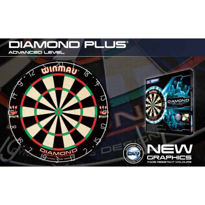WINMAU DIAMOND PLUS TOURNAMENT DARTBOARD