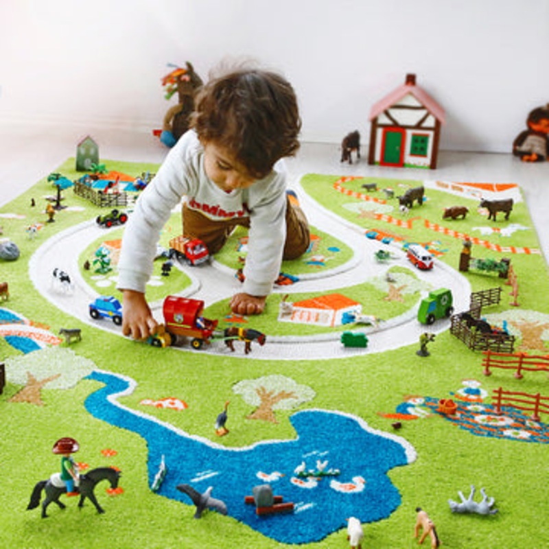 Activity 3D Play Rug – Farm (180x134cm)