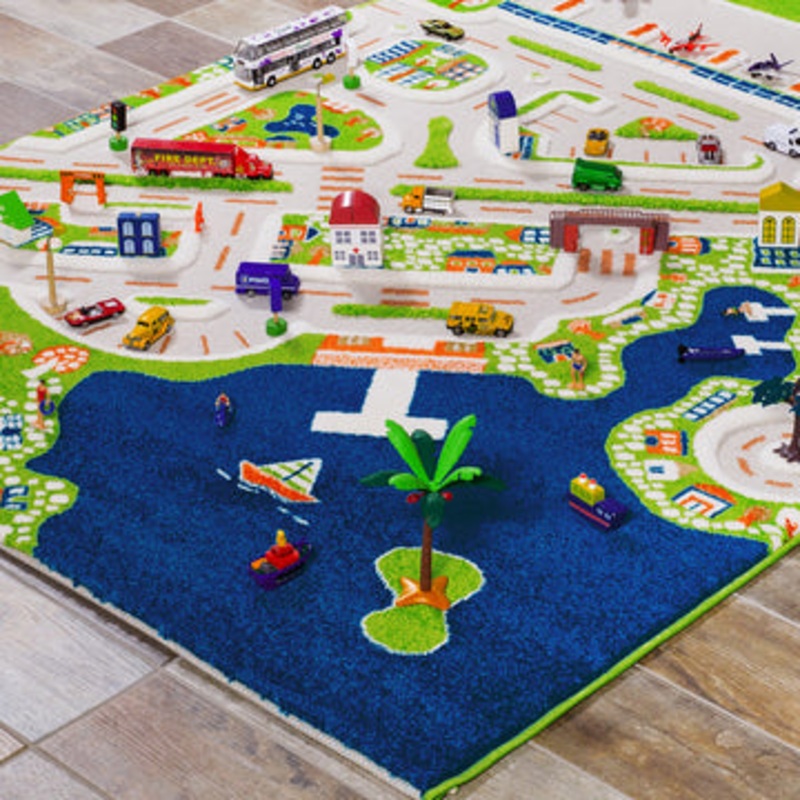 Activity 3D Play Rug – Mini City (180x134cm)