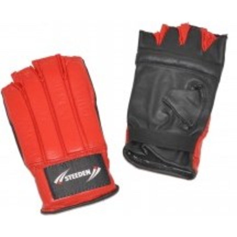 STEEDEN LEATHER FINGERLESS BAG MITTS