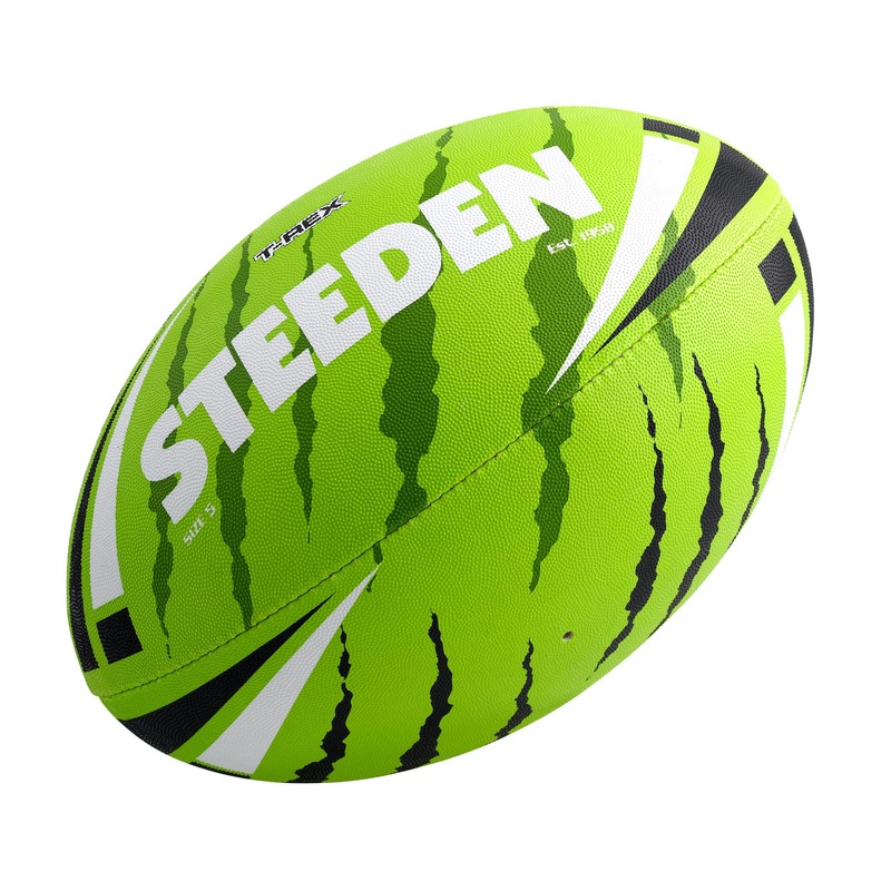 STEEDEN T-REX SIZE 5 RUGBY BALL