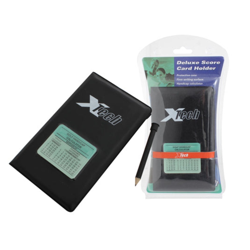 XTECH GOLF DELUXE SCORECRAD HOLDER