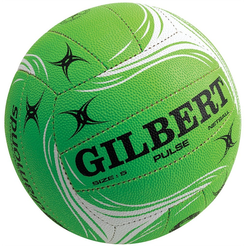 GILBERT PULSE NETBALL LIME SIZE 5