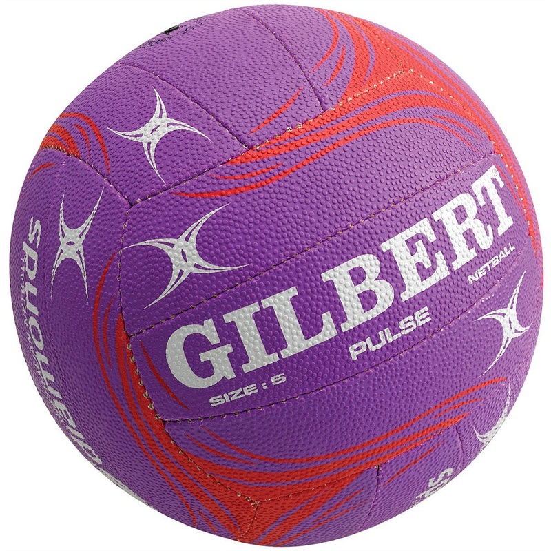 GILBERT PULSE NETBALL PURPLE SIZE 5