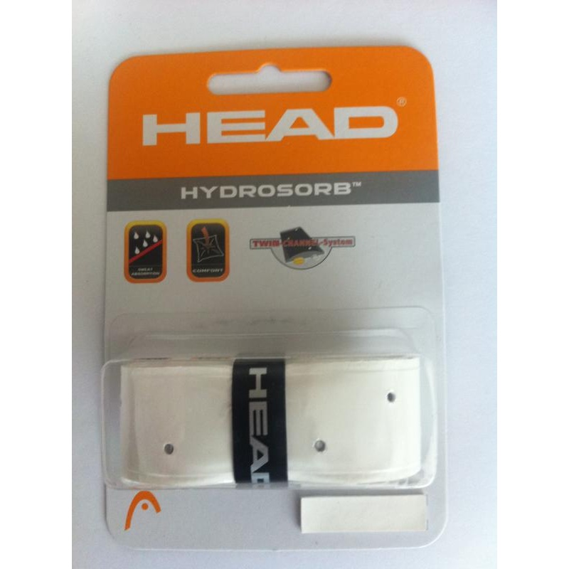 HEAD TENNIS HYDROSORB GRIP WHITE BLACK