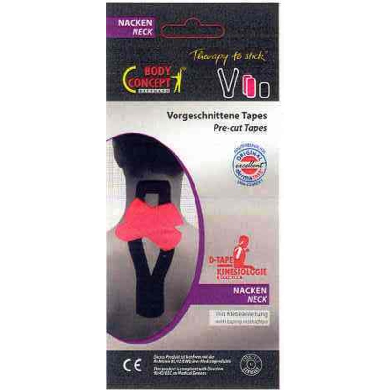 PRE CUT KINEISIO D TAPE SET FOR NECKS