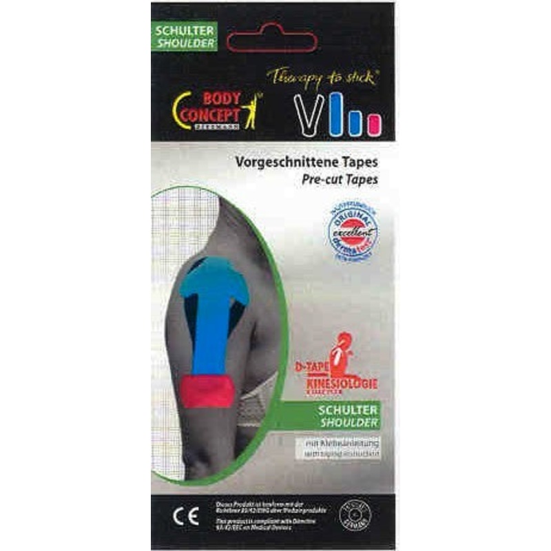 PRE CUT KINEISIO D TAPE SET FOR SHOULDER