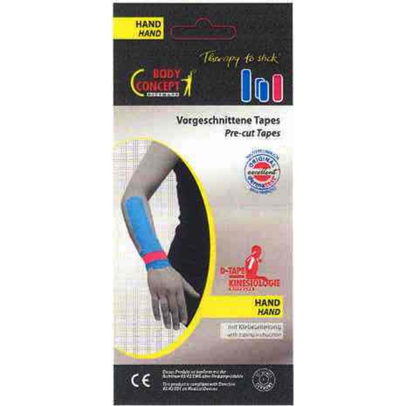 PRE CUT KINEISIO D TAPE SET FOR WRISTS
