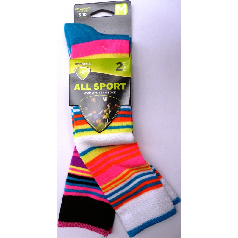 PRINTED KNEEHIGH SPIKE SOCKS 2 PACK