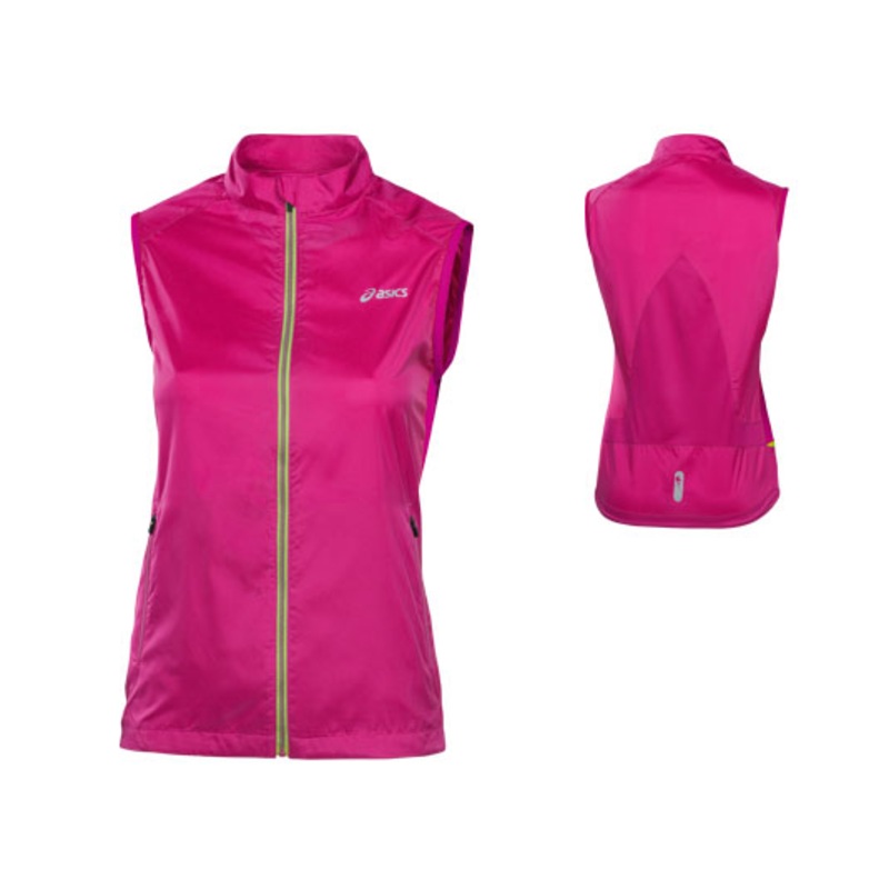 ASICS WOMENS FUJI GLOWING PINK VEST