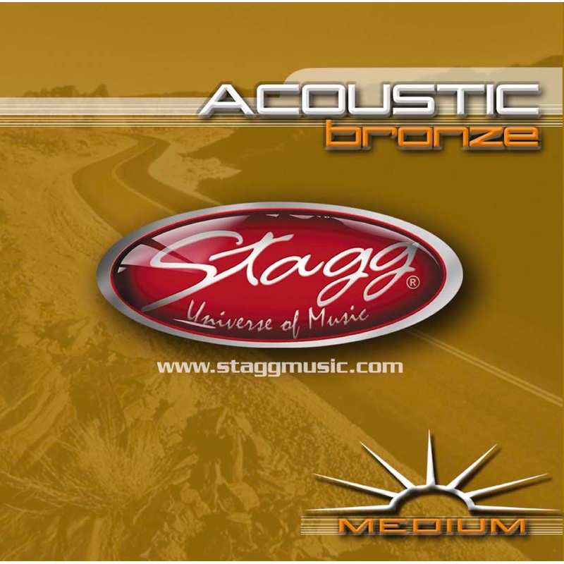 Stagg entry level acoustic guitar strings – Medium