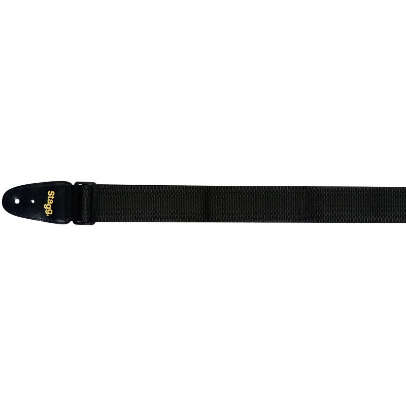 Stagg nylon guitar strap – Black
