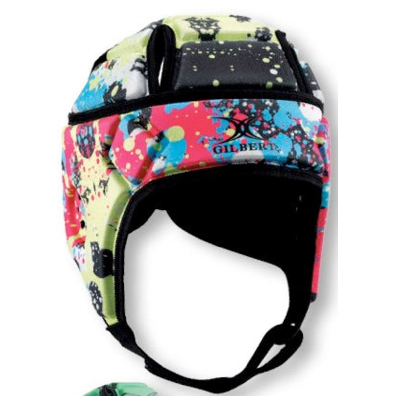 GILBERT ATTACK PROTECTIVE HEADGEAR FLURO