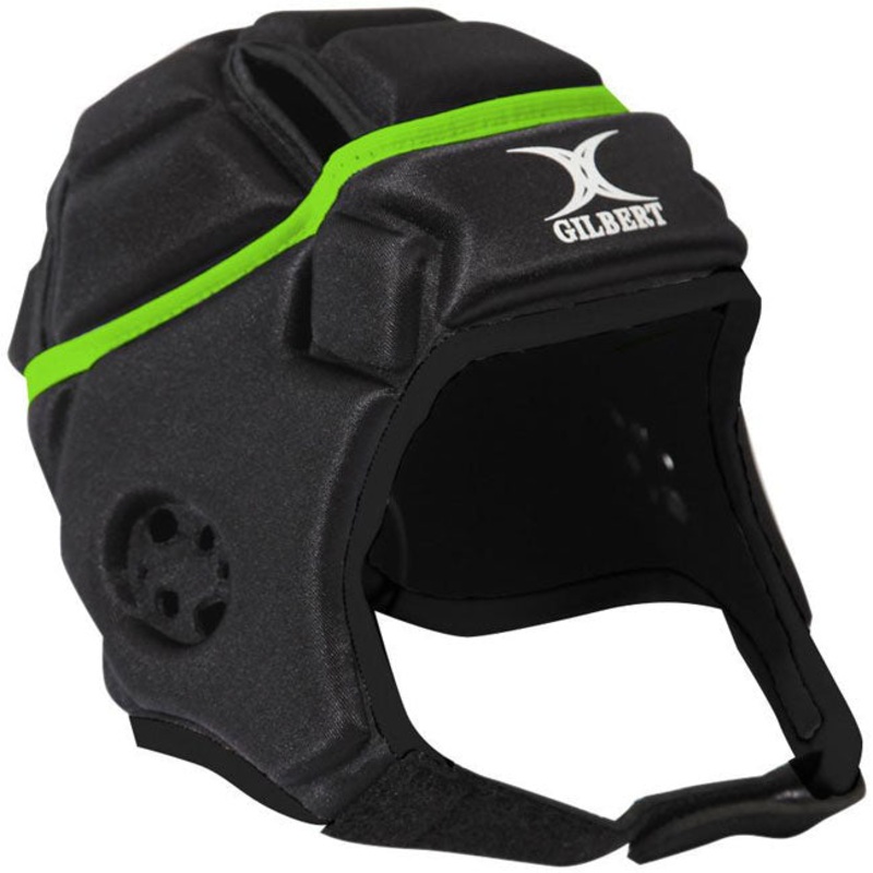 Gilbert Attack Rugby Headgear|BLK|Jnr|YTH|S|M|L